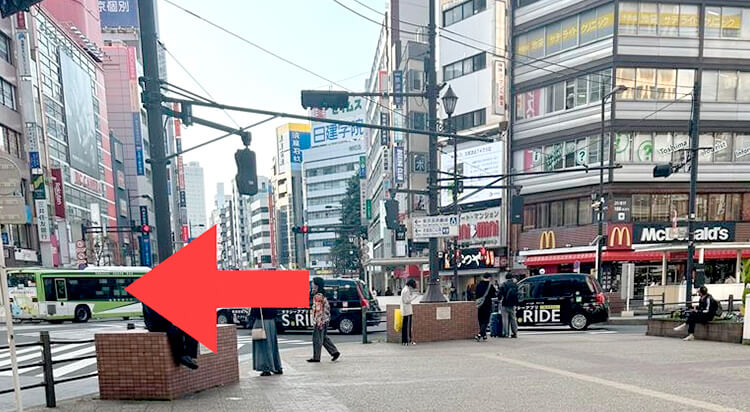 JR各線・東京メトロからイースト駅前クリニック池袋院へのアクセスマップ
