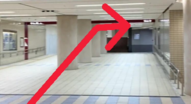 JR金沢駅からイースト駅前クリニック金沢院へのアクセス