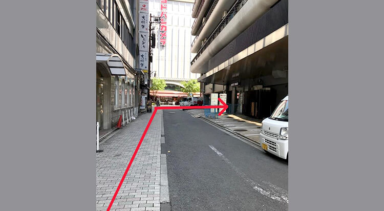 JRからイースト駅前クリニック京都院へのアクセス